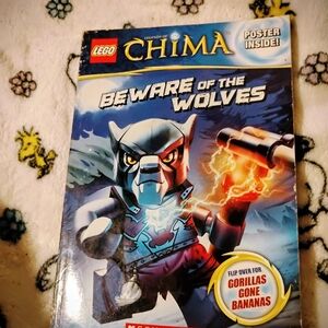 LEGO Chima Beware of the Wolves Book with Poster